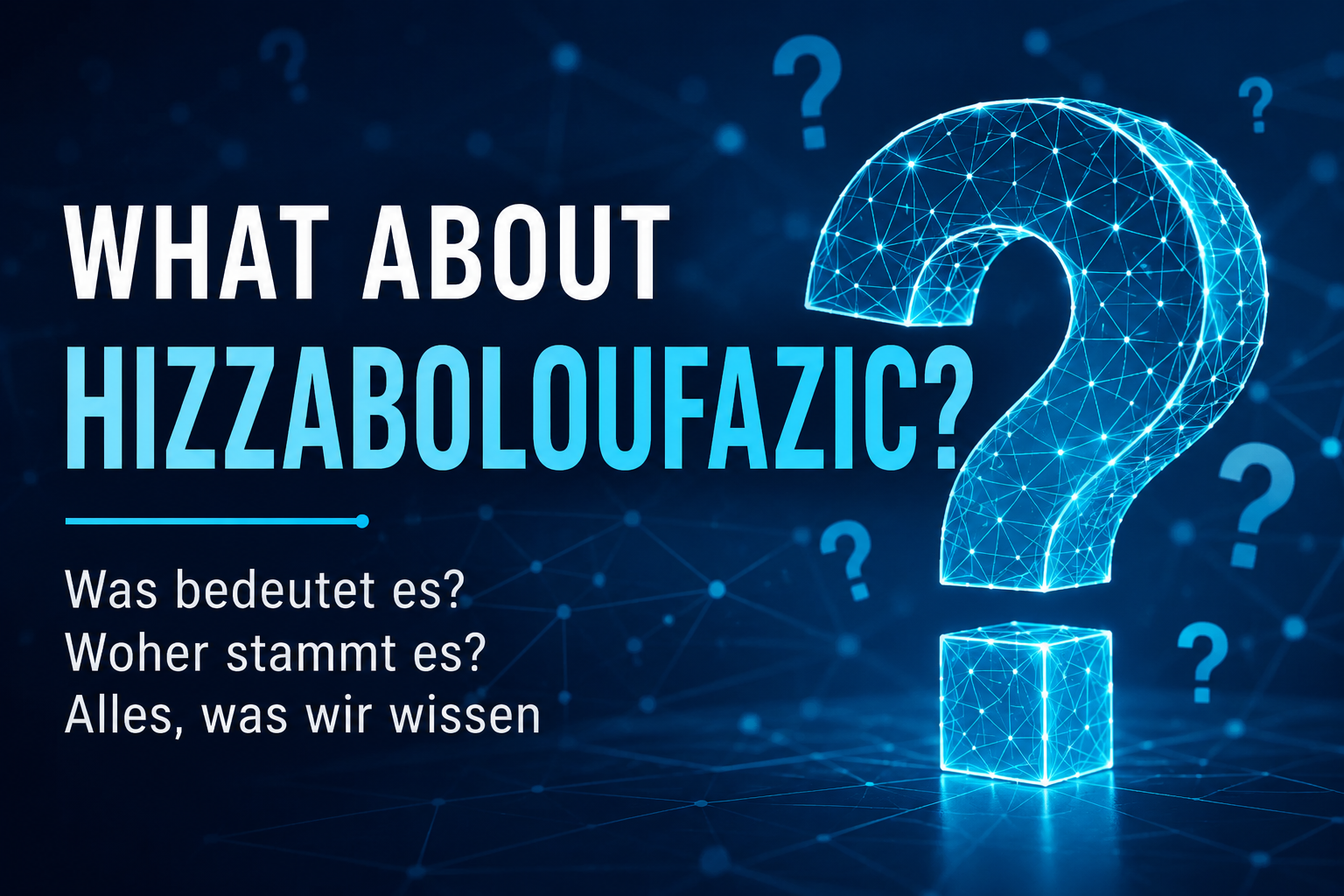 What About Hizzaboloufazic